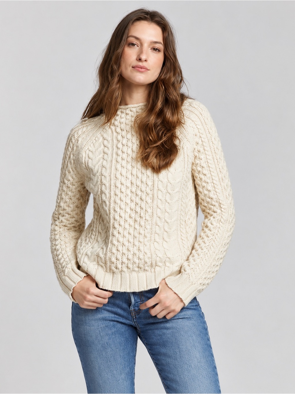 Pendleton Shetland Wool Fisherman Sweater